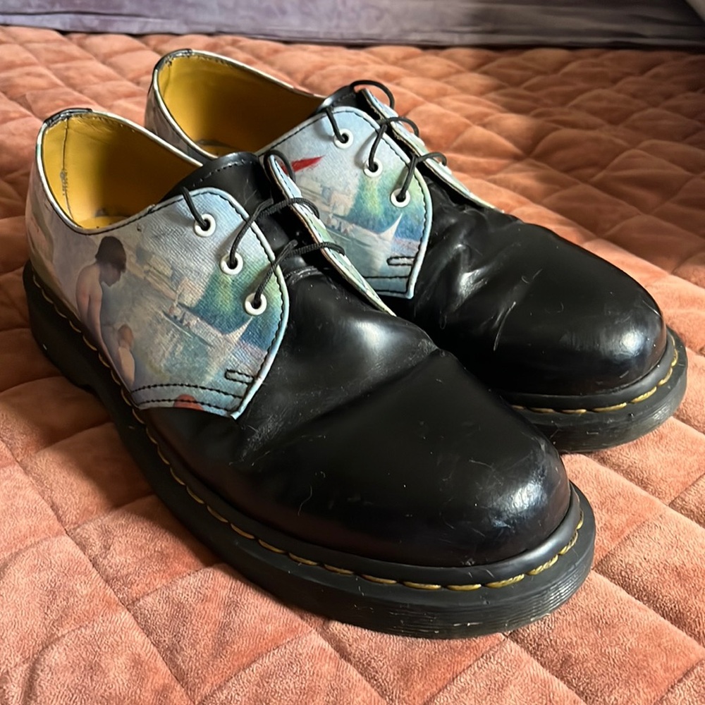 Doc Martens 1461, National Gallery edition.